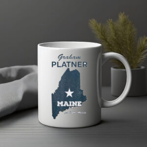 Graham Platner Maine Map U.S. Senate Mug