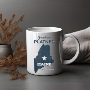 Graham Platner Maine Map U.S. Senate Mug
