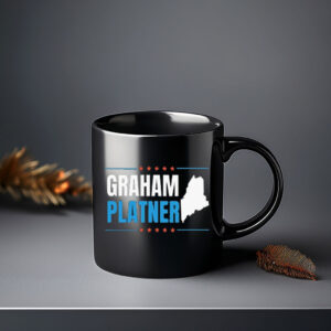 Graham Platner Maine U.S. Senate Mug, 2026 Campaign Supporter Coffee Cup