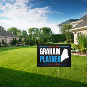 Graham Platner Maine Yard Sign
