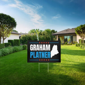 Graham Platner Maine Yard Sign
