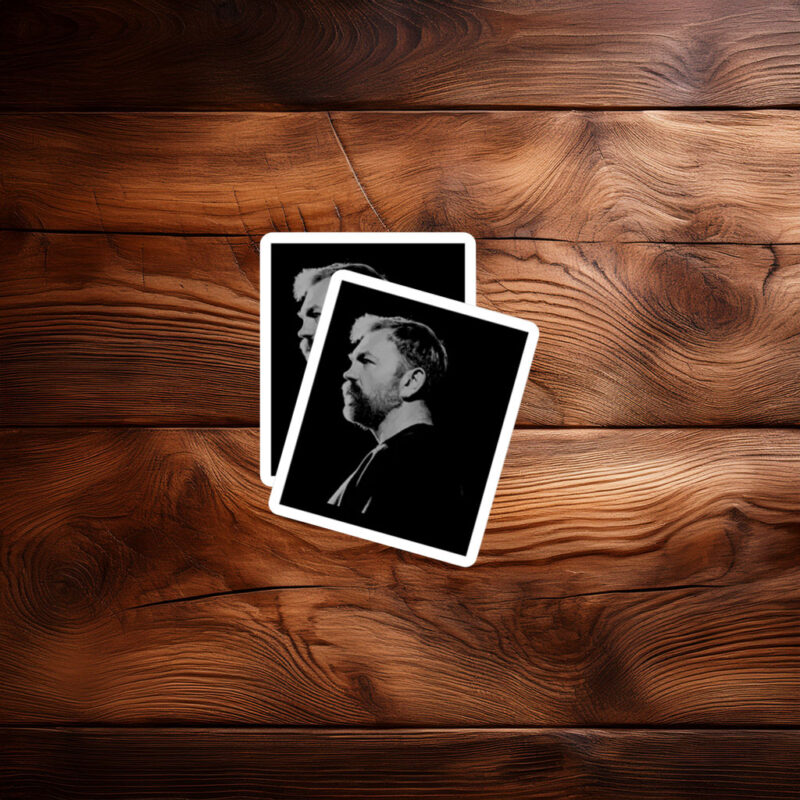 Graham Platner Portrait Sticker