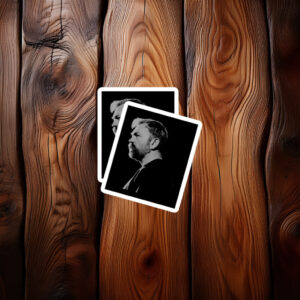 Graham Platner Portrait Sticker
