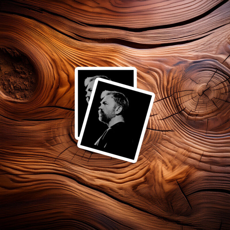 Graham Platner Portrait Sticker