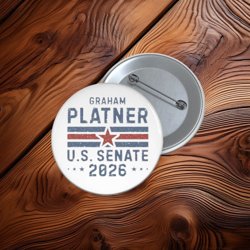 Graham Platner U.S. Senate 2026 Button