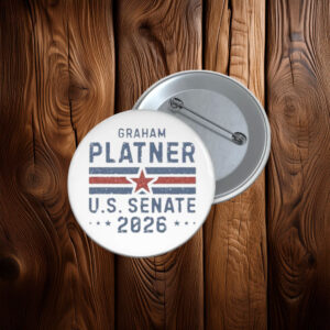 Graham Platner U.S. Senate 2026 Button