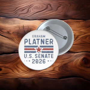 Graham Platner U.S. Senate 2026 Button