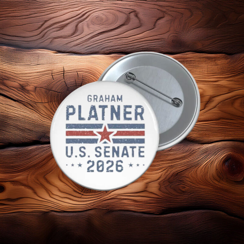 Graham Platner U.S. Senate 2026 Button