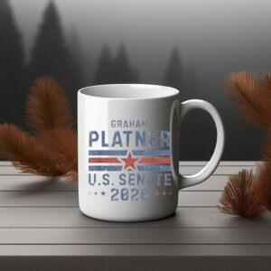 Graham Platner U.S. Senate 2026 Patriotic Mug