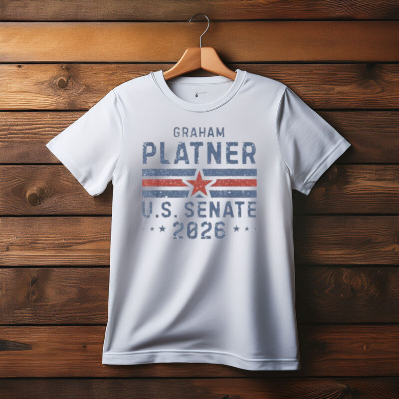 Graham Platner U.S. Senate 2026 Retro Patriotic Shirt
