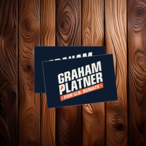 Graham Platner U.S. Senate Sticker – Maine 2026