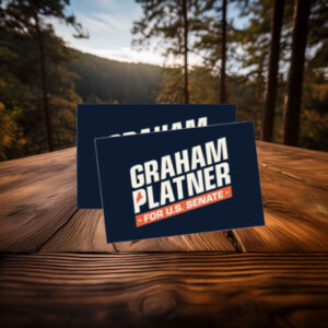 Graham Platner U.S. Senate Sticker – Maine 2026