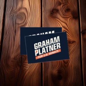 Graham Platner U.S. Senate Sticker – Maine 2026