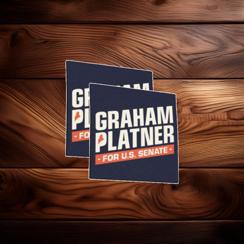 Graham Platner for Senate Car Magnet – Maine Senate 2026 – Campaign Magnet