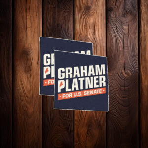 Graham Platner for Senate Car Magnet – Maine Senate 2026 – Campaign Magnet
