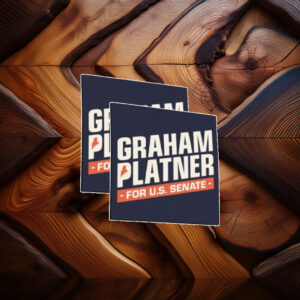 Graham Platner for Senate Car Magnet – Maine Senate 2026 – Campaign Magnet