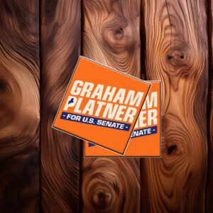 Graham for Maine Car Magnet – Senate 2026 – Maine Election Magnet – Campaign Car Sticker