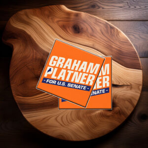 Graham for Maine Car Magnet – Senate 2026 – Maine Election Magnet – Campaign Car Sticker