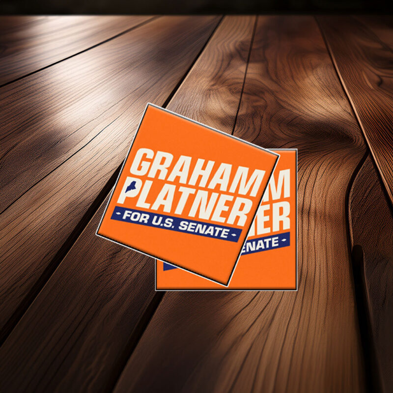 Graham for Maine Car Magnet – Senate 2026 – Maine Election Magnet – Campaign Car Sticker