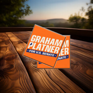 Graham for Maine Car Magnet – Senate 2026 – Maine Election Magnet – Campaign Car Sticker
