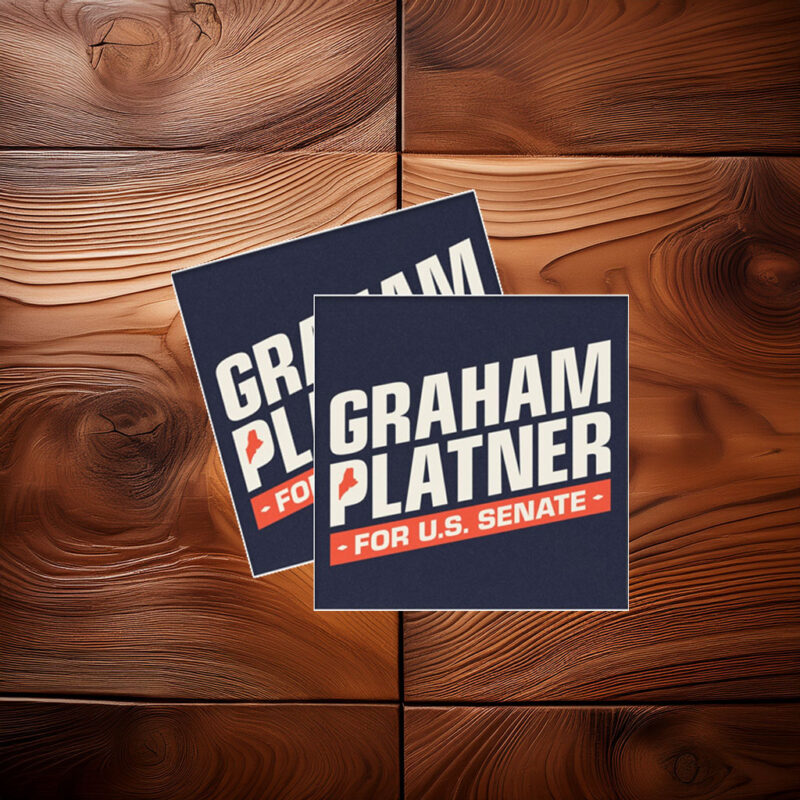 Graham for Senate Car Magnet Sticker Political Campaign Vehicle Magnet Election Supporter Accessory