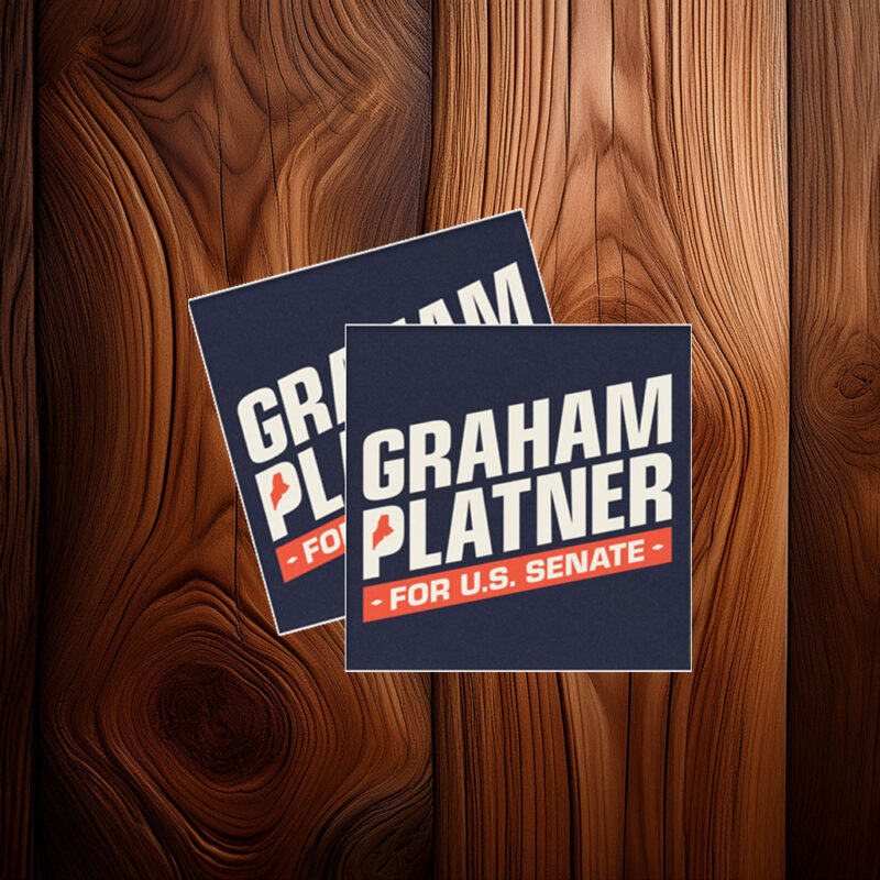 Graham for Senate Car Magnet Sticker Political Campaign Vehicle Magnet Election Supporter Accessory