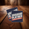 Graham for Senate Car Magnet Sticker Political Campaign Vehicle Magnet Election Supporter Accessory
