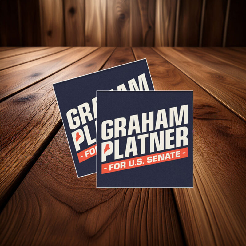 Graham for Senate Car Magnet Sticker Political Campaign Vehicle Magnet Election Supporter Accessory