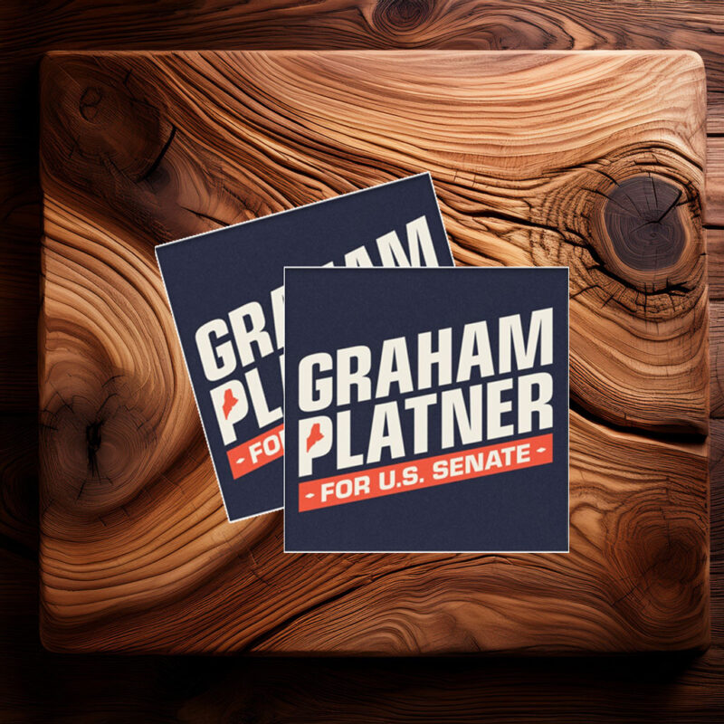 Graham for Senate Car Magnet Sticker Political Campaign Vehicle Magnet Election Supporter Accessory