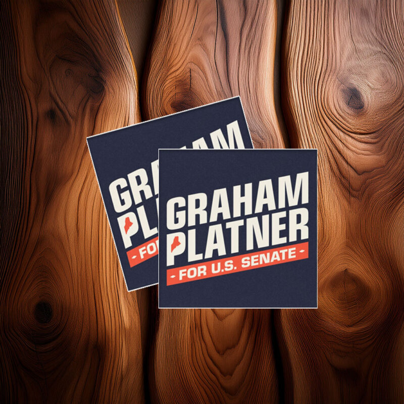 Graham for Senate Car Magnet Sticker Political Campaign Vehicle Magnet Election Supporter Accessory