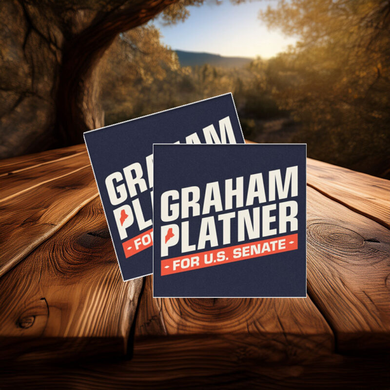 Graham for Senate Car Magnet Sticker Political Campaign Vehicle Magnet Election Supporter Accessory