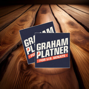 Graham for Senate Car Magnet Sticker Political Campaign Vehicle Magnet Election Supporter Accessory