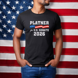 Platner 2026 Bold Flag Senate Shirt