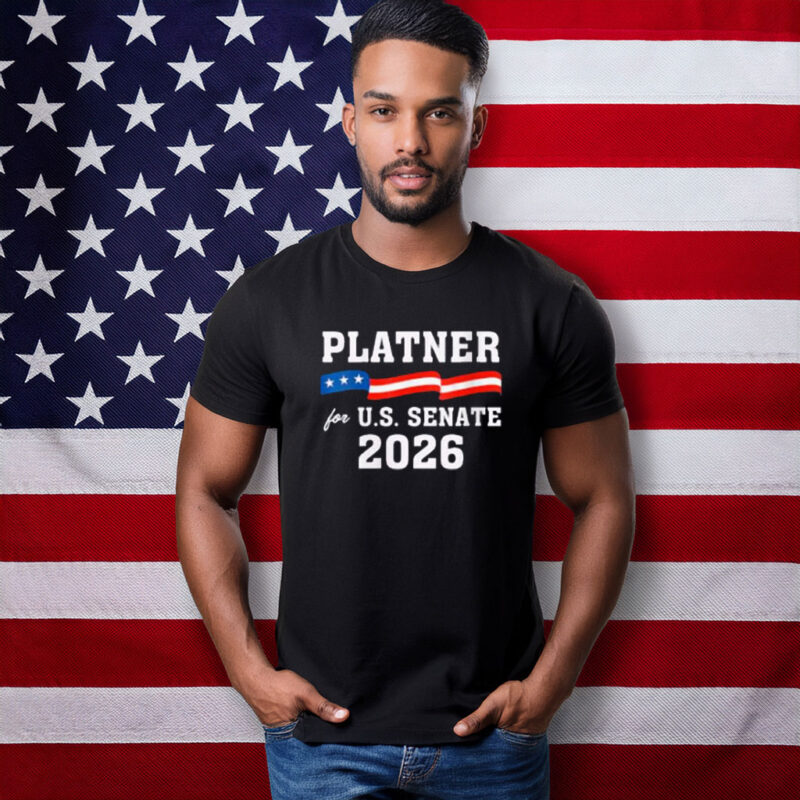 Platner 2026 Bold Flag Senate Shirt