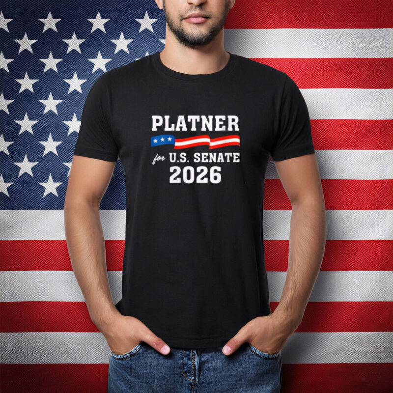 Platner 2026 Bold Flag Senate Shirt