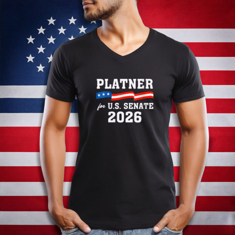 Platner 2026 Bold Flag Senate Shirt
