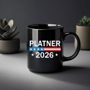 Platner 2026 Mug, Bold Patriotic U.S. Senate Campaign Coffee Cup