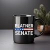 Platner Senate Mug, Patriotic Election Supporter Coffee Cup