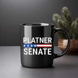 Platner Senate Mug, Patriotic Election Supporter Coffee Cup