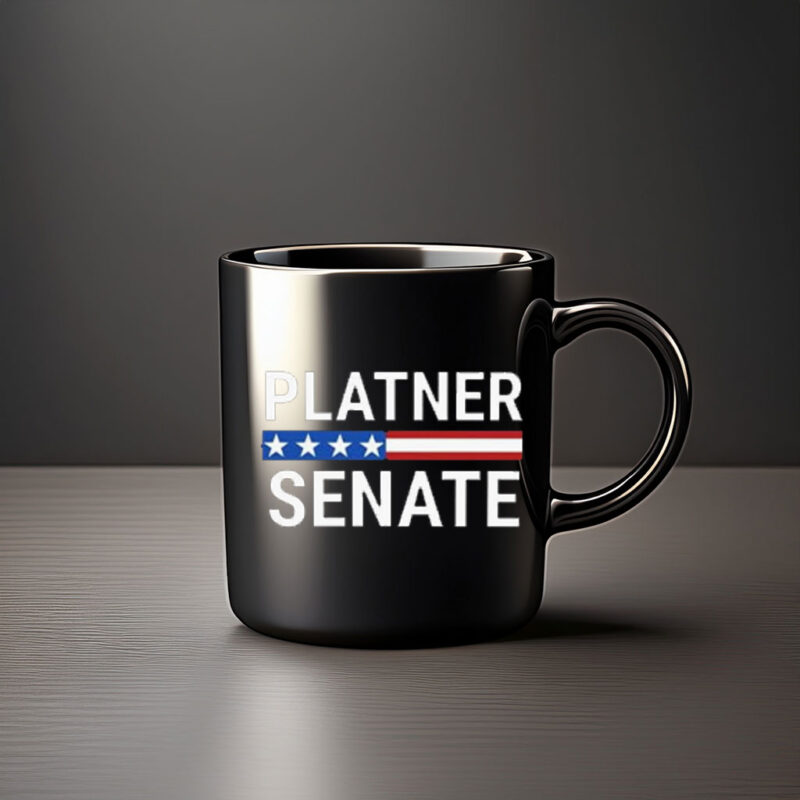 Platner Senate Mug, Patriotic Election Supporter Coffee Cup