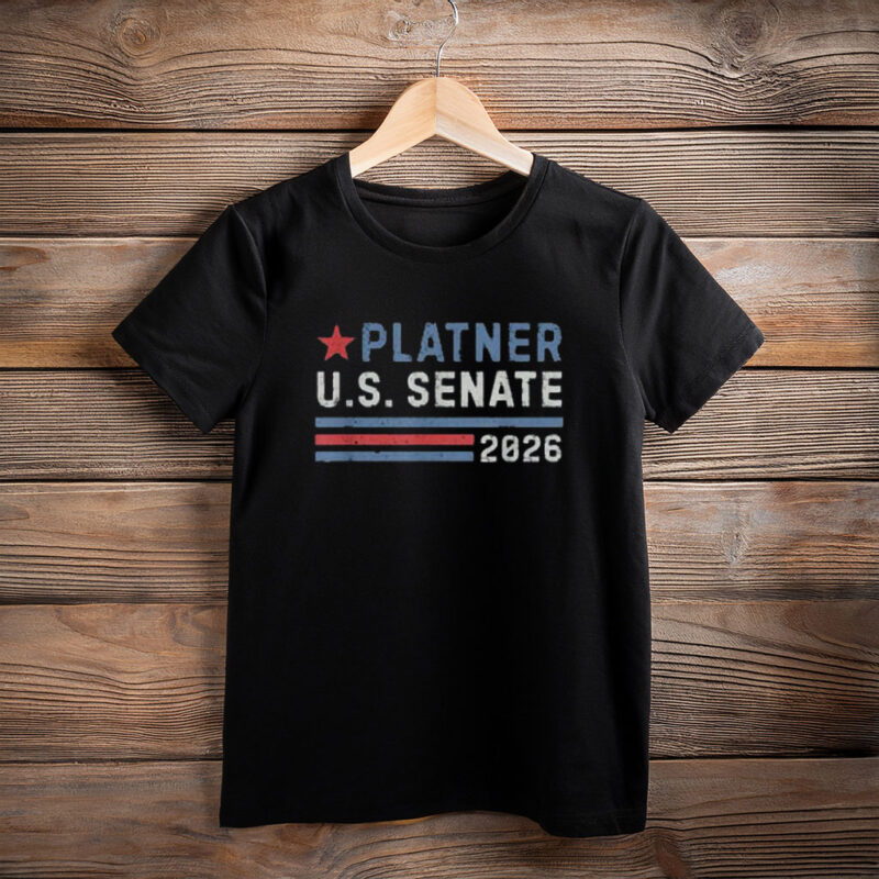 Platner U.S. Senate 2026 Bold Stripe Campaign Shirt