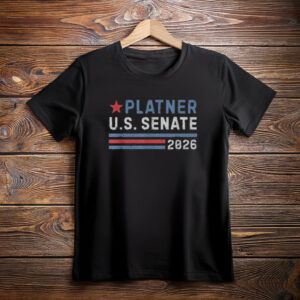 Platner U.S. Senate 2026 Bold Stripe Campaign Shirt