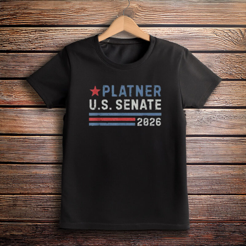 Platner U.S. Senate 2026 Bold Stripe Campaign Shirt
