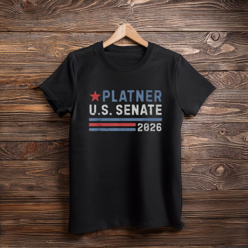 Platner U.S. Senate 2026 Bold Stripe Campaign Shirt