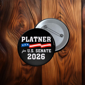 Platner U.S. Senate 2026 Button