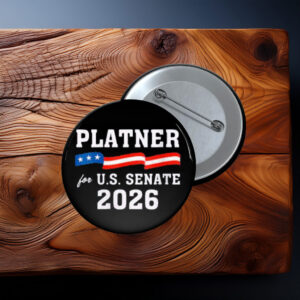 Platner U.S. Senate 2026 Button