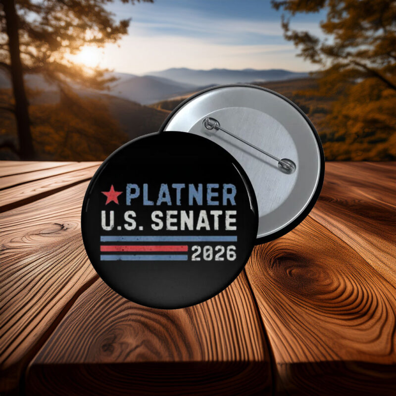 Platner U.S. Senate 2026 Campaign Button