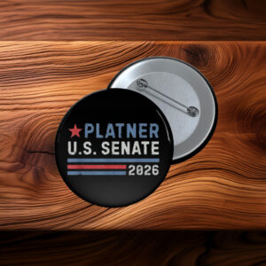 Platner U.S. Senate 2026 Campaign Button