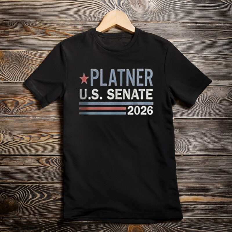 Platner U.S. Senate 2026 Patriotic Stripe Shirt