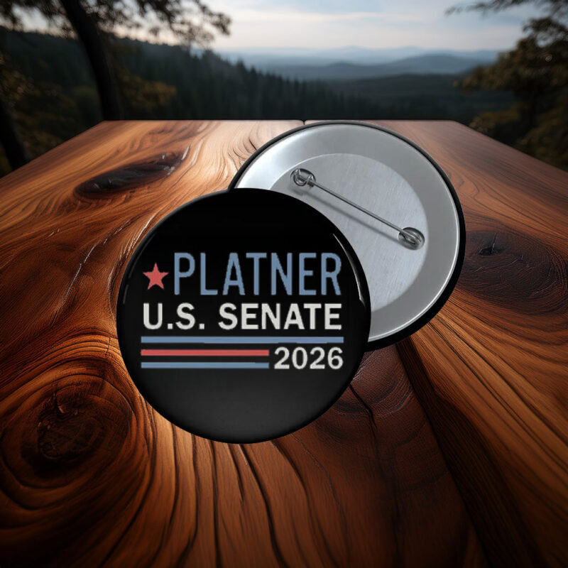 Platner U.S. Senate Campaign Button